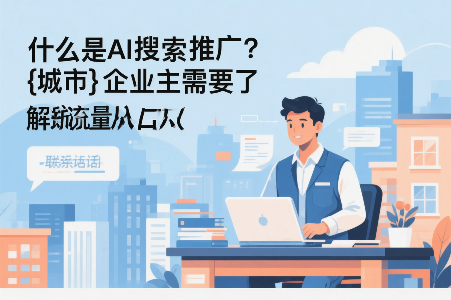 什么是AI搜索推广?武汉企业主需要了解的新流量入口