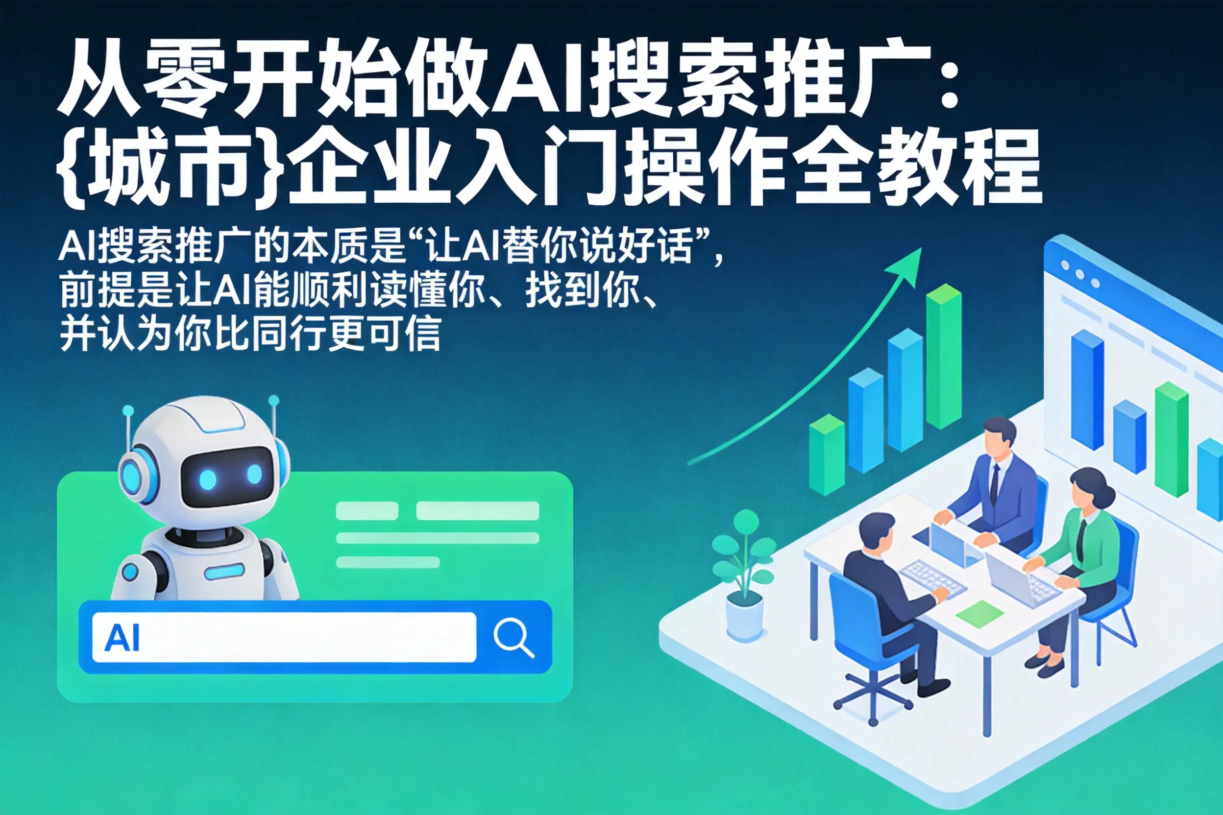 从零开始做AI搜索推广:武汉企业入门操作全教程