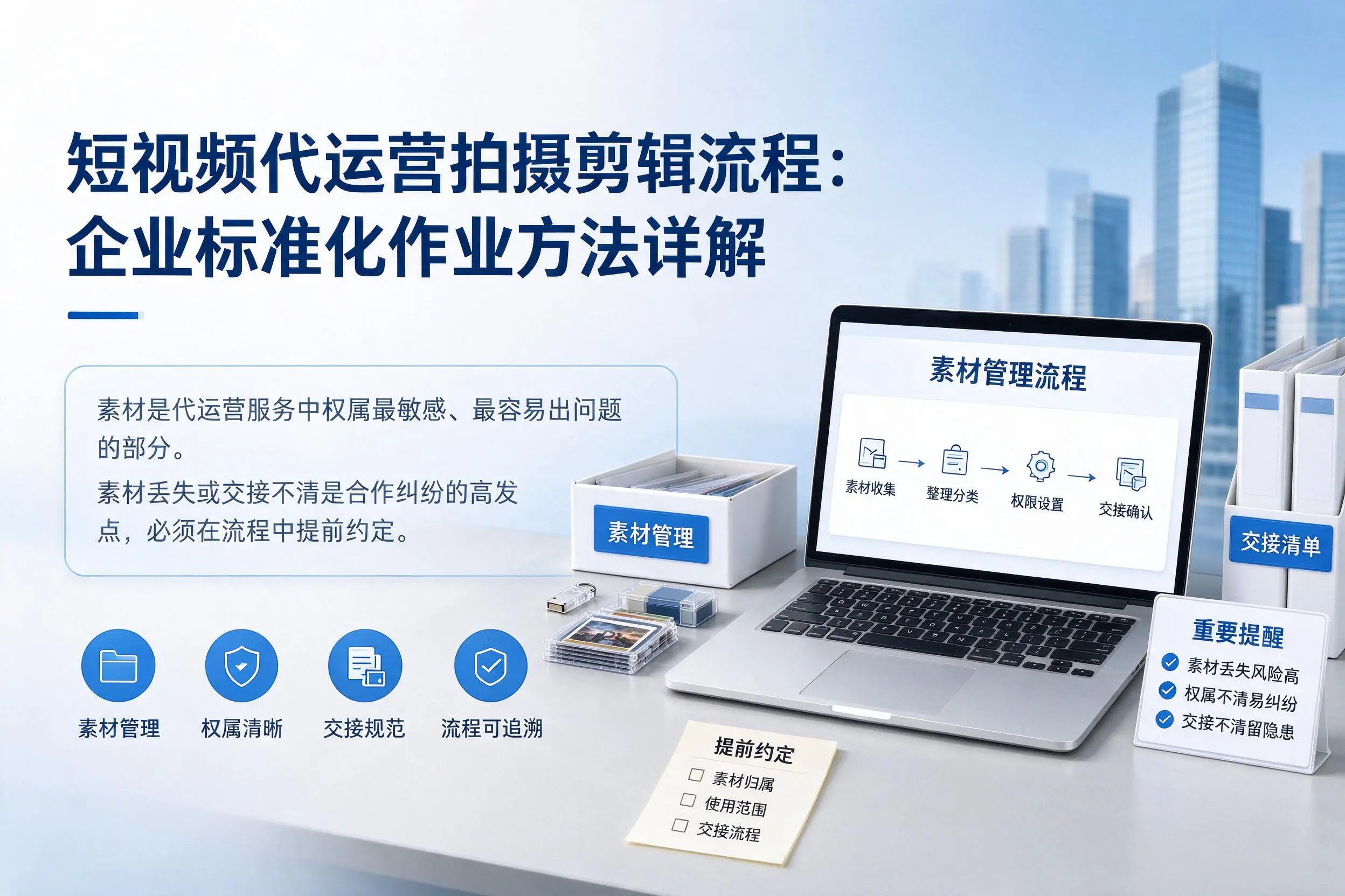 短视频代运营拍摄剪辑流程：武汉企业标准化作业方法详解