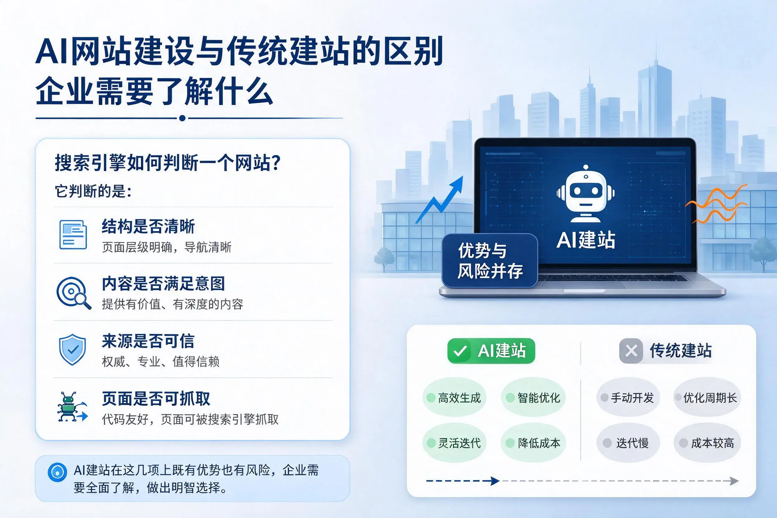 AI网站建设与传统建站的区别,武汉企业需要了解什么